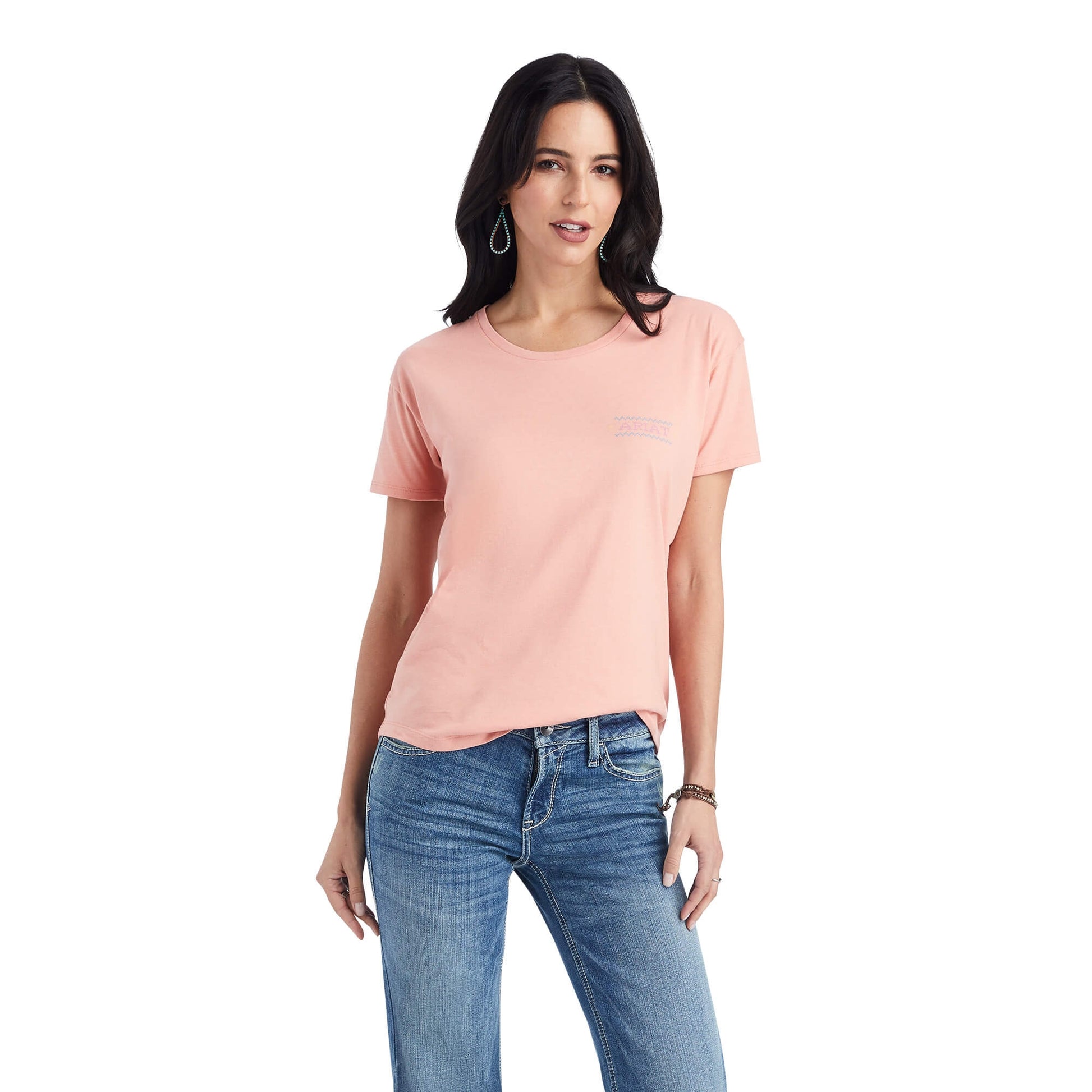 Ariat Ladies Cross Stitch Tee Shirt