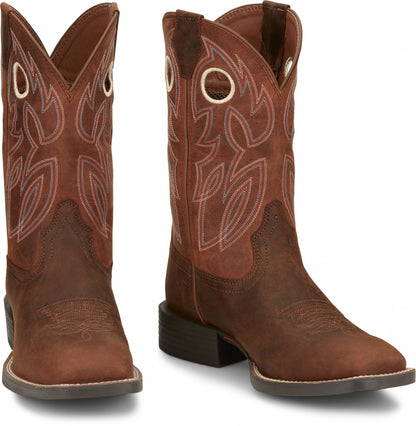 Justin Mens Bowline 11" Western Boots