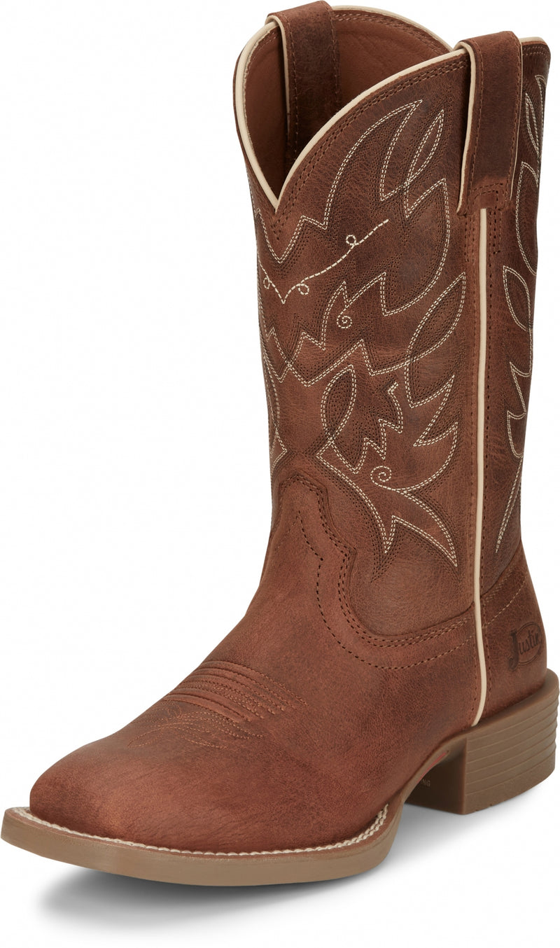 Justin Ladies Halter Square Toe Boots