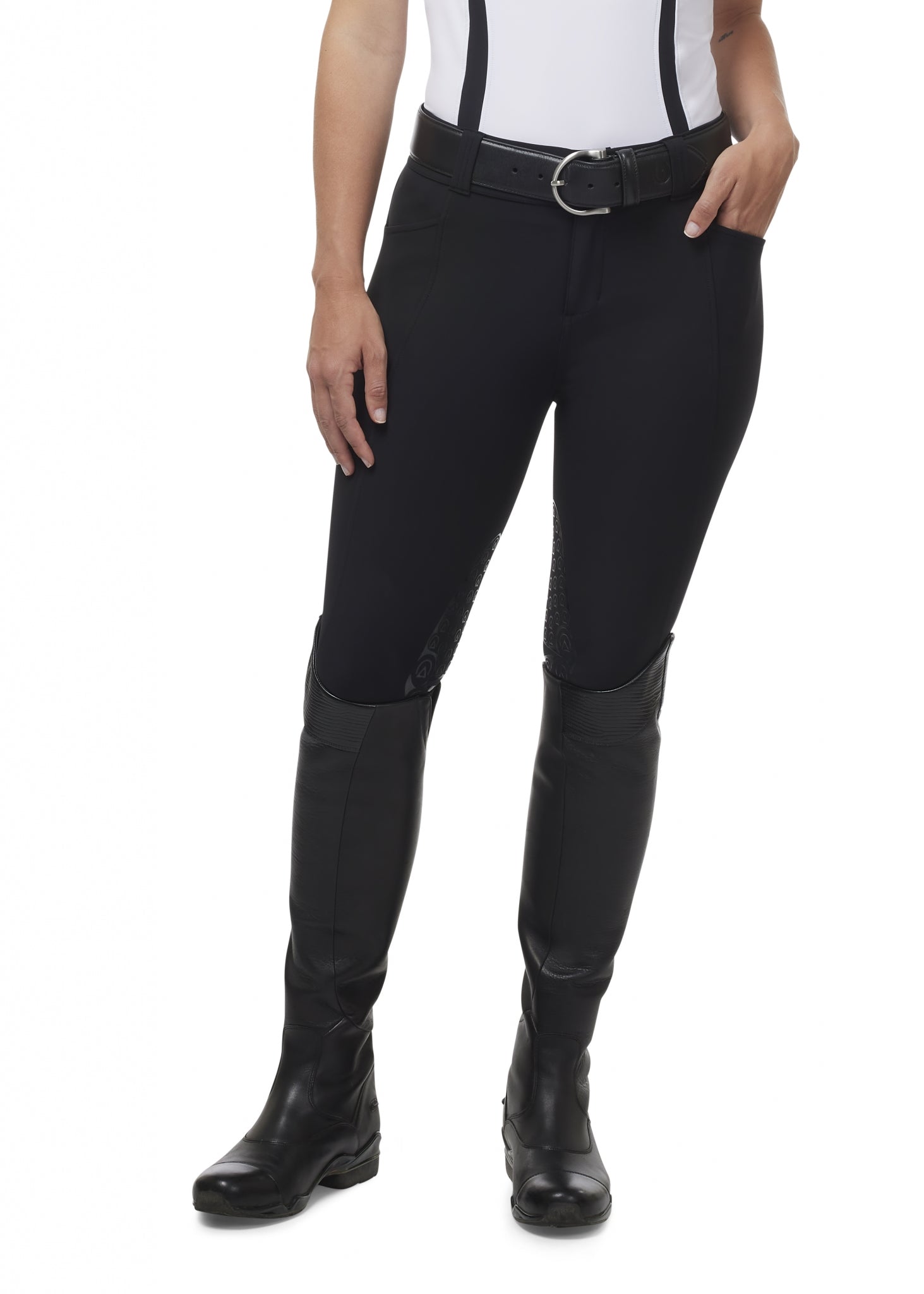 Kerrits Ladies Affinity Pro Silicone Knee Patch Breeches