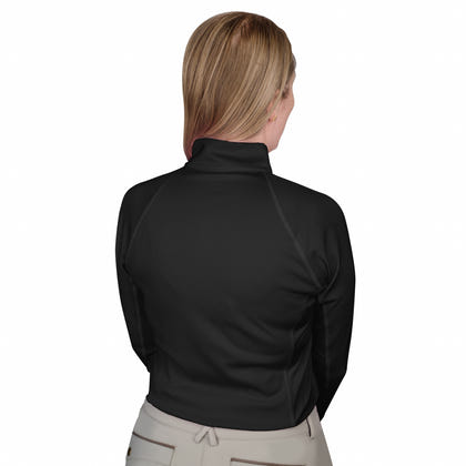 Ovation Ladies Quarter Zip Long Sleeve Sun Shirt
