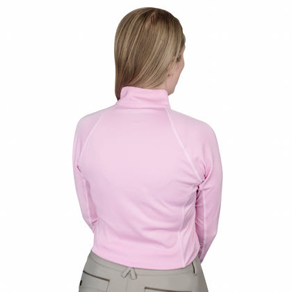 Ovation Ladies Quarter Zip Long Sleeve Sun Shirt