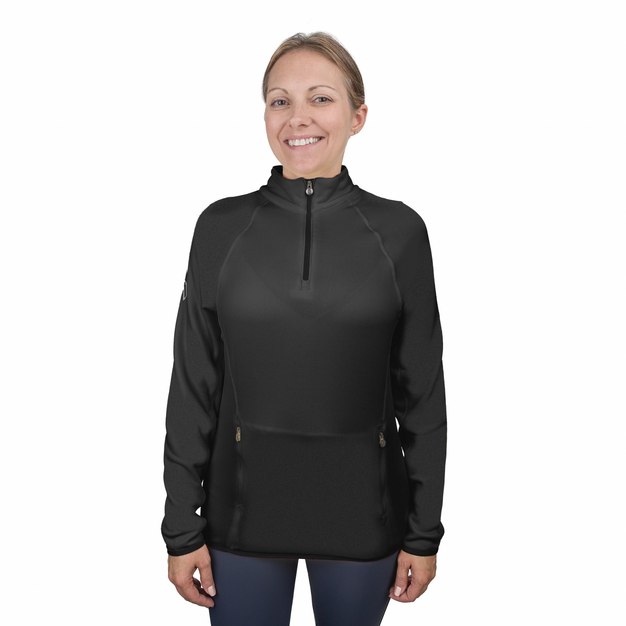 Ovation Ladies Half Zip Riding Fleece
