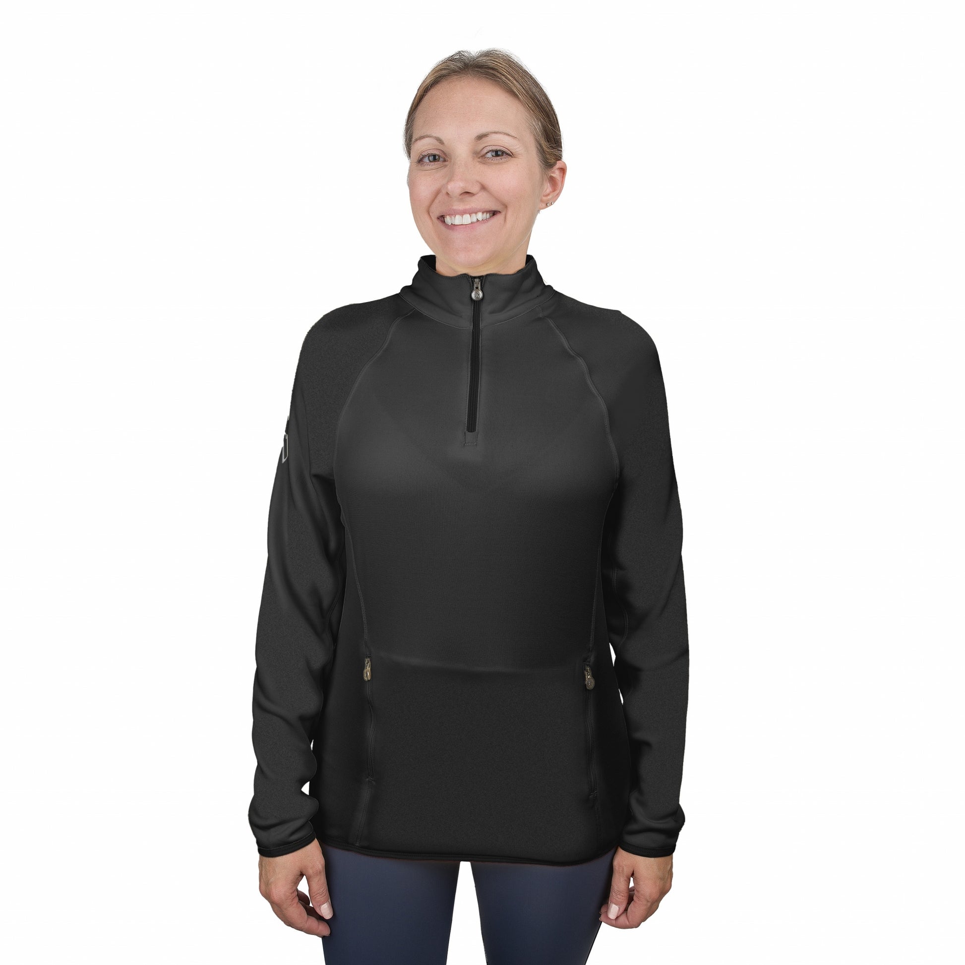 Ovation Ladies Half Zip Riding Fleece