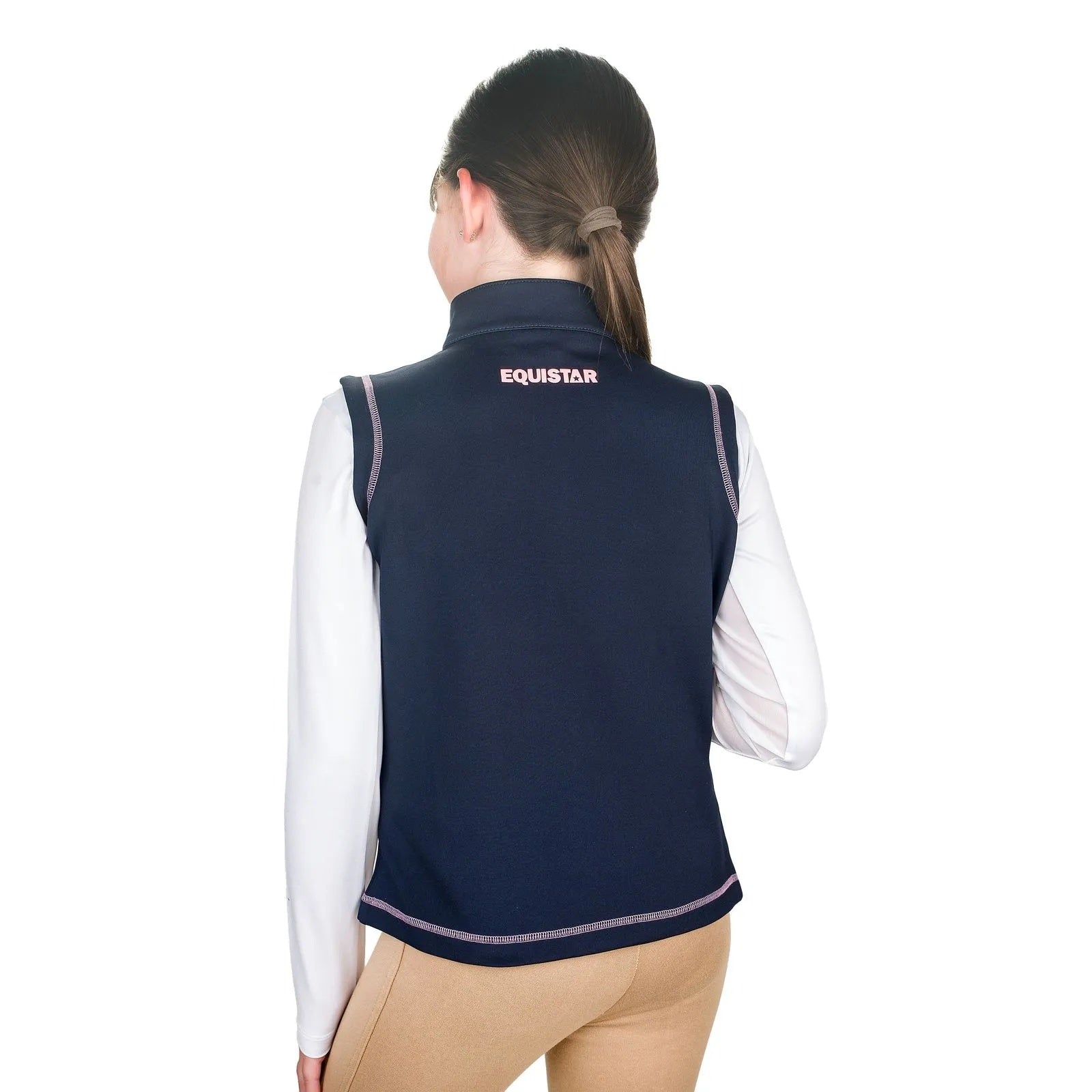 EquiStar Kids Full Zip Fleece Riding Vest