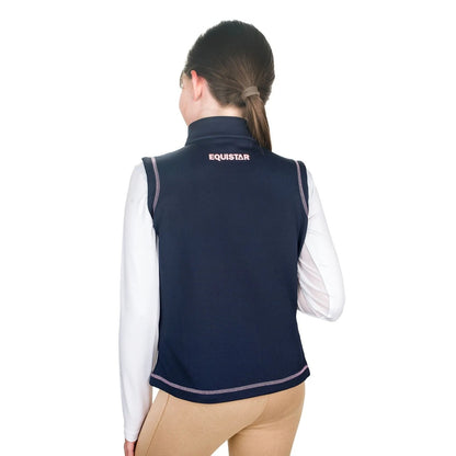 EquiStar Kids Full Zip Fleece Riding Vest