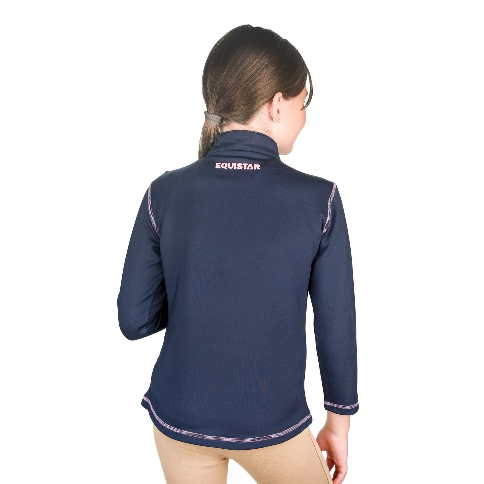 EquiStar Kids 1/2 Zip Riding Fleece Top