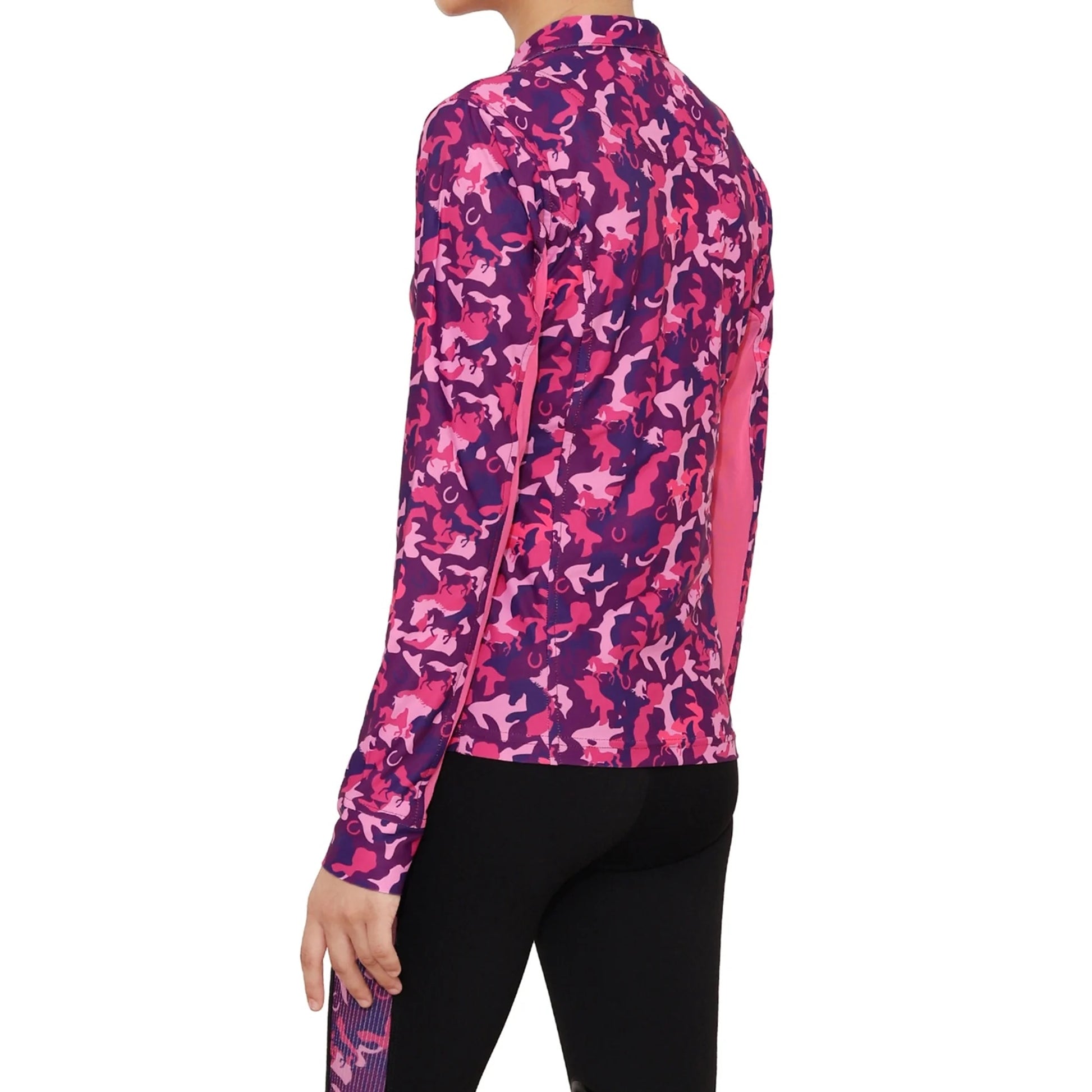 TuffRider Kids Camo Print Sport Shirt