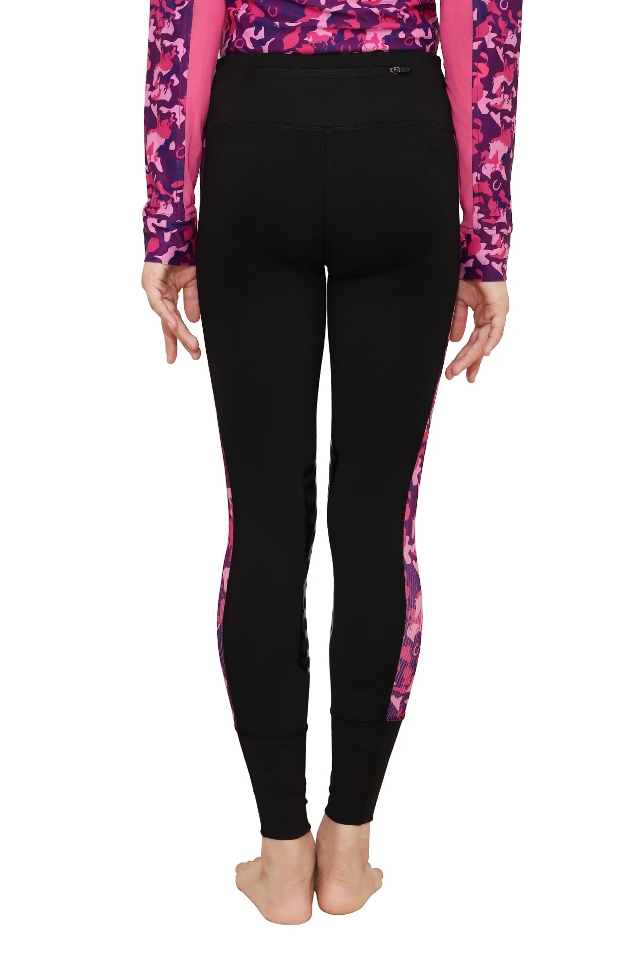TuffRider Kids Camo Print Tights