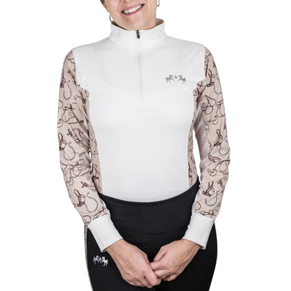 Equine Couture Ladies Equestrian Gear Show Shirt