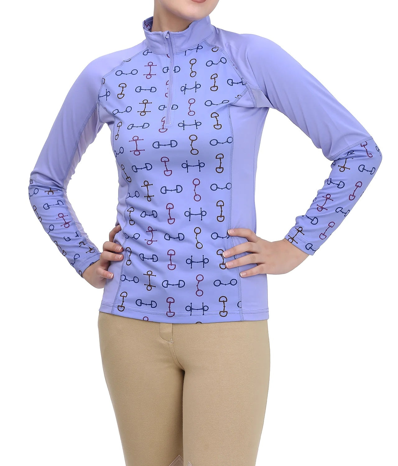 Equine Couture Ladies Snaffle Bits Sport Shirt