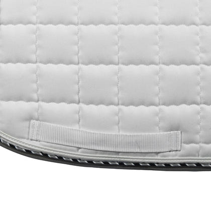 Equine Couture Coolmax Plush White Saddle Pad