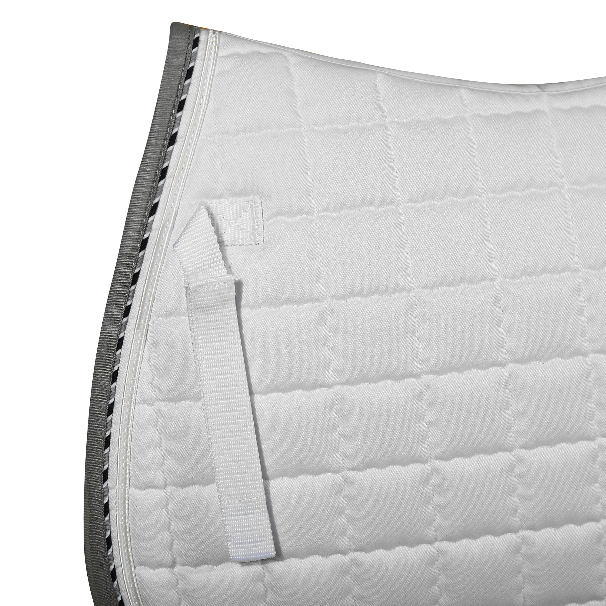 Equine Couture Coolmax Plush White Saddle Pad