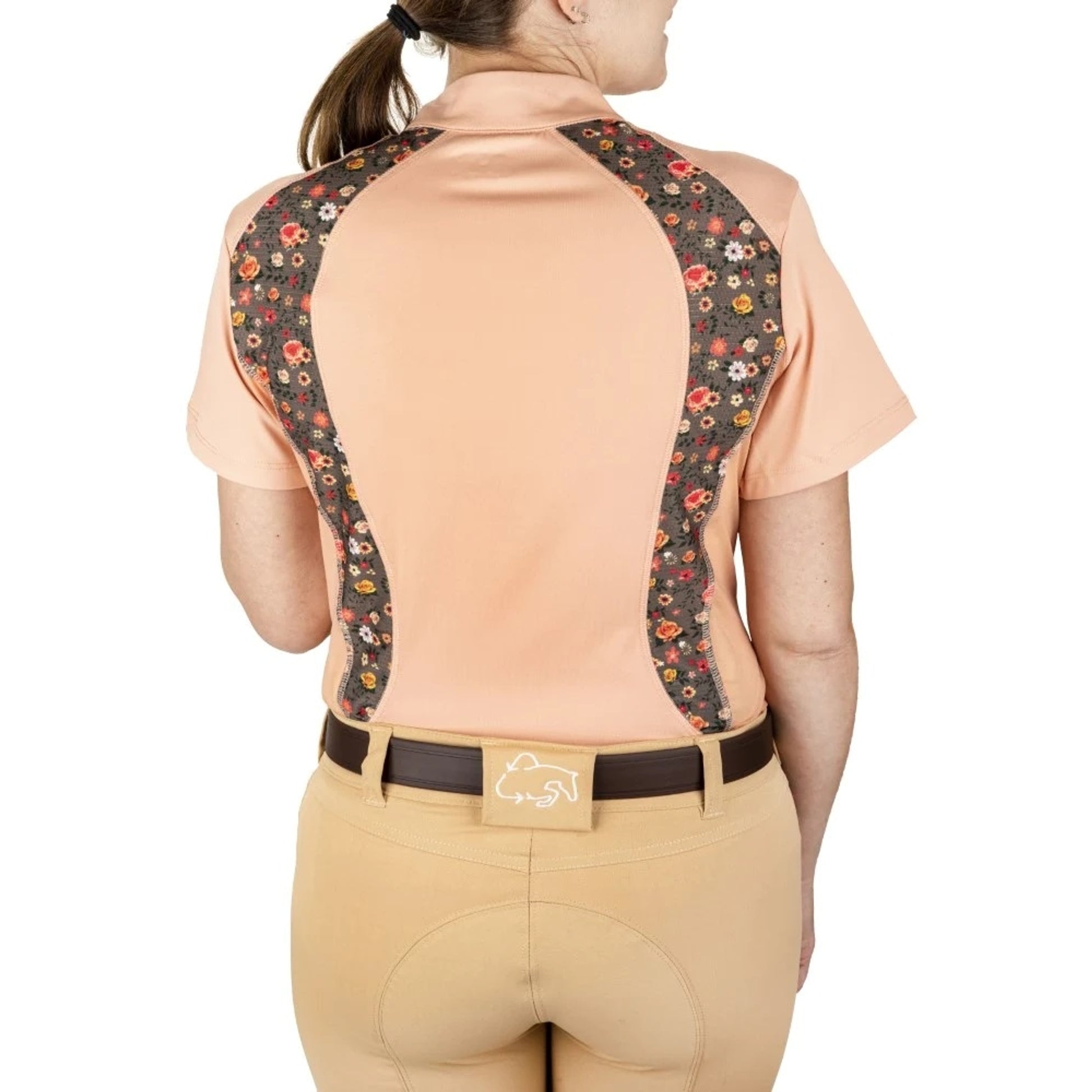EcoRider by Equine Couture Ladies Shelby Short Sleeve Sport Shirt