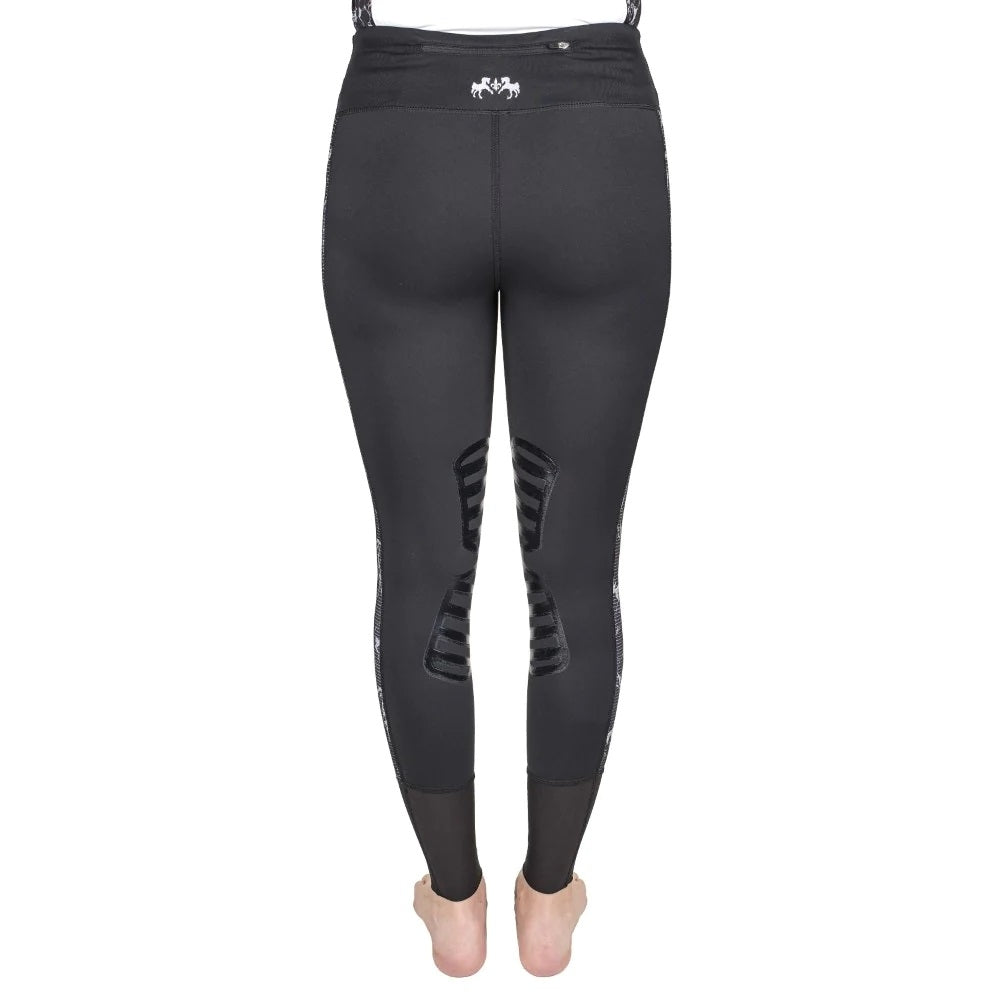 Equine Couture Ladies Linear Horses Tights