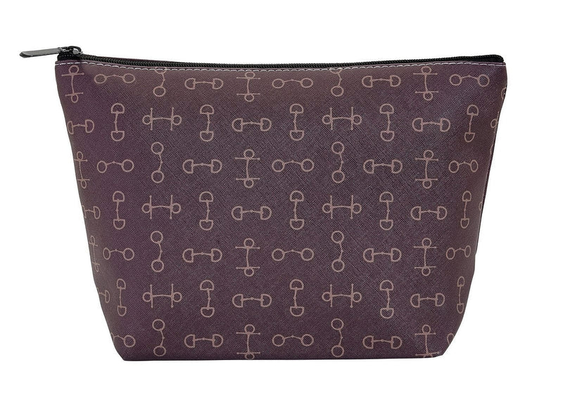 AWST Int'l "Lila" Snaffle Bits Cosmetic Pouch