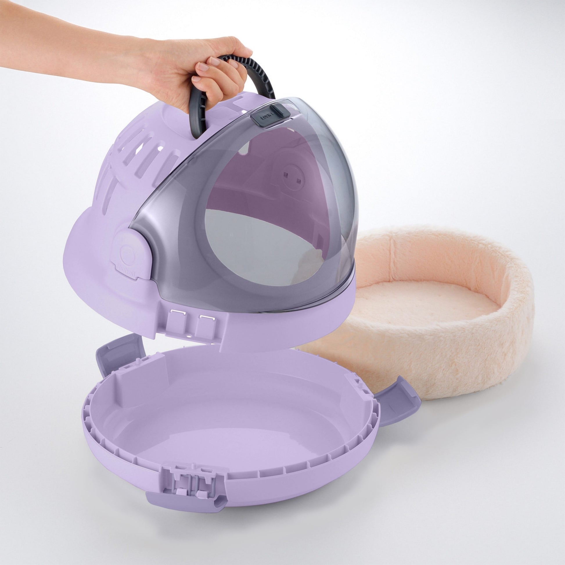 Richell Space Capsule Pet Carrier & Bed