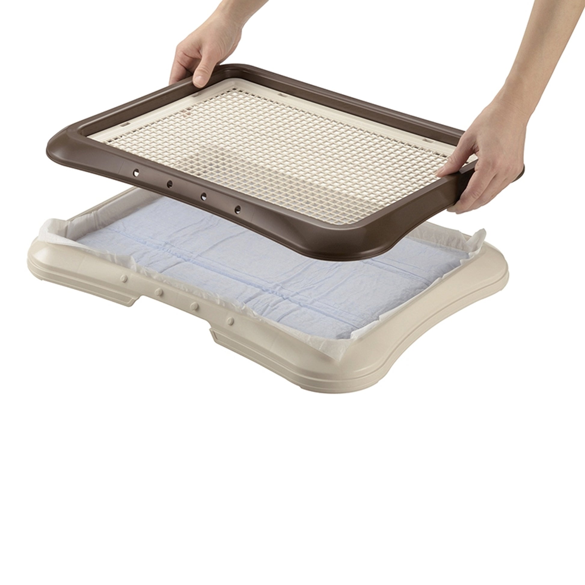 Richell PAW TRAX Mesh Training Tray