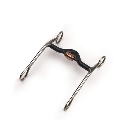 Shires Solid Shank Sweet Iron Medium Port Copper Roller