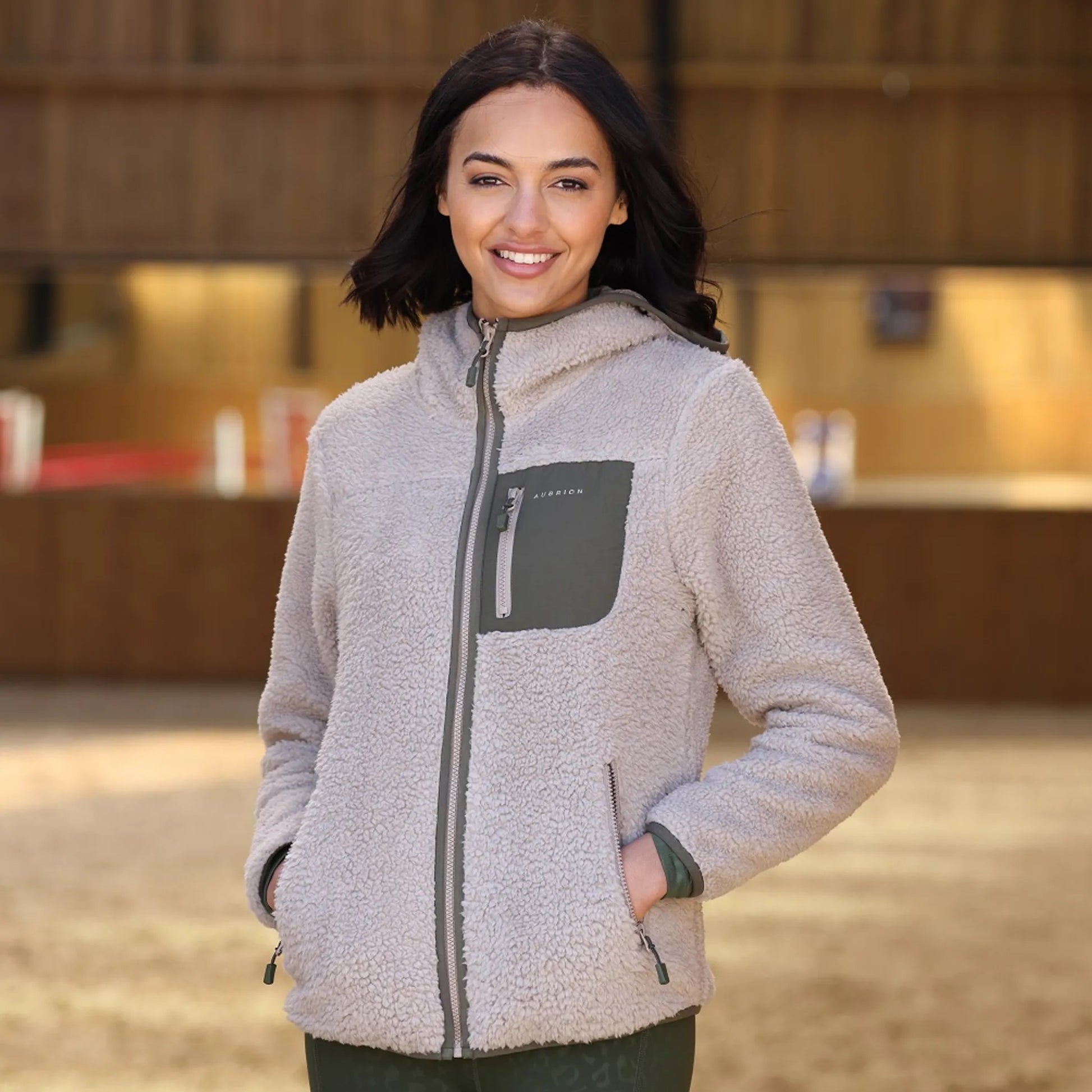 Shires Aubrion Ladies Clement Full Zip Fleece Jacket
