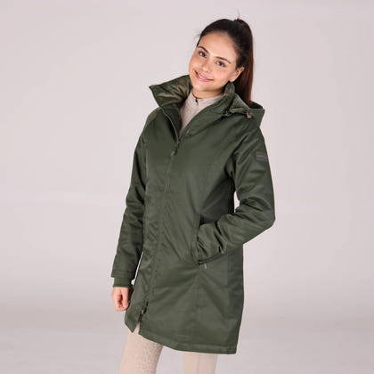 Shires Aubrion Ladies Halcyon Mid Length Waterproof Coat