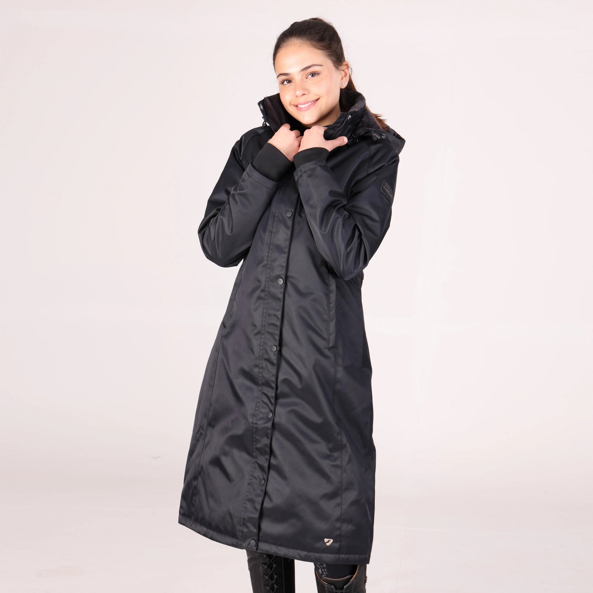 Shires Aubrion Ladies Halcyon Long Waterproof Coat