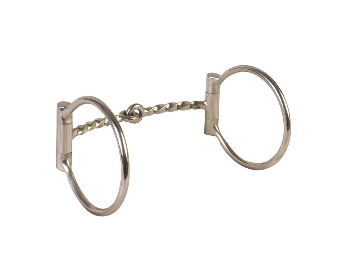 Square Twisted Snaffle Bit