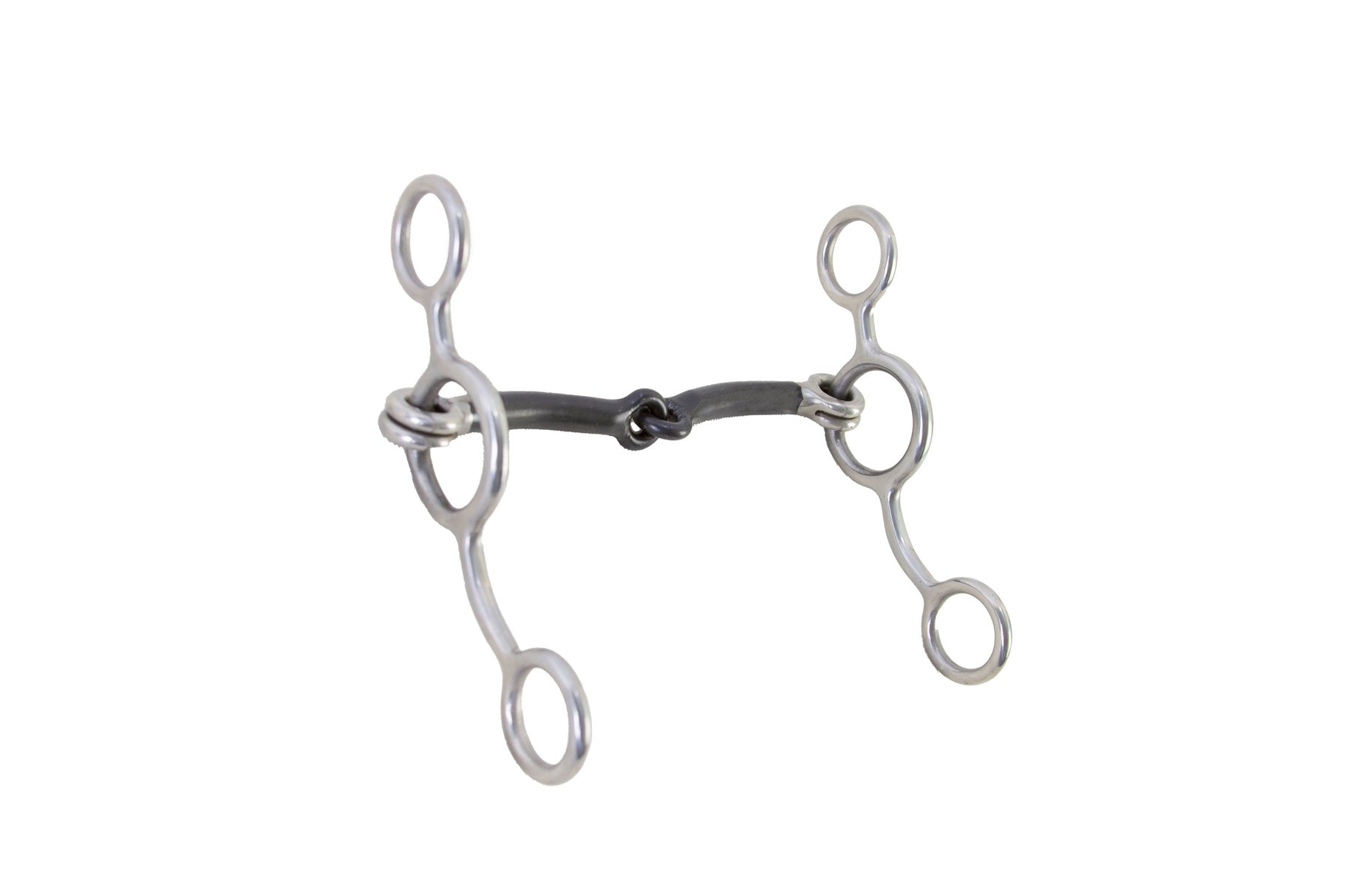 Jr Cowhorse Gag with Sweet Iron Snaffle Bit