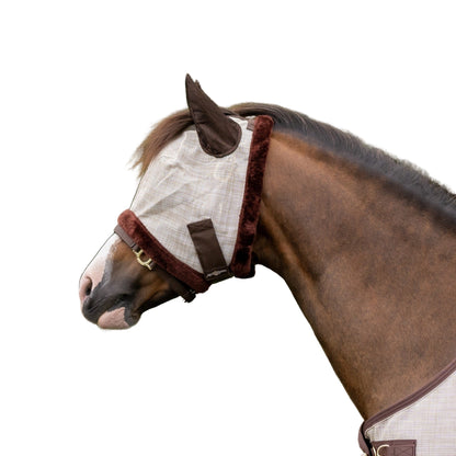 Kensington Miniature Signature Fly Mask with Plush Fl