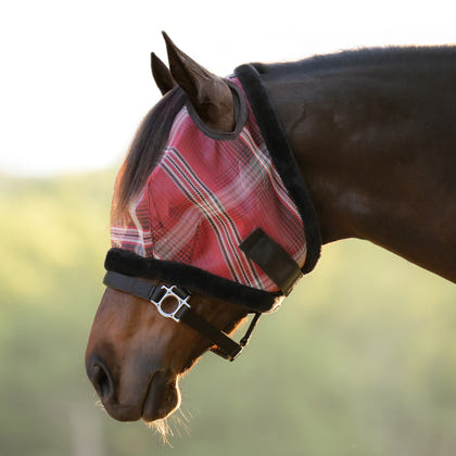 Kensington Fly Mask with Fleece Trim