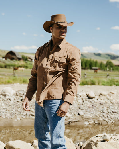 Outback Trading Mens Bryce Cotton Western Shirt