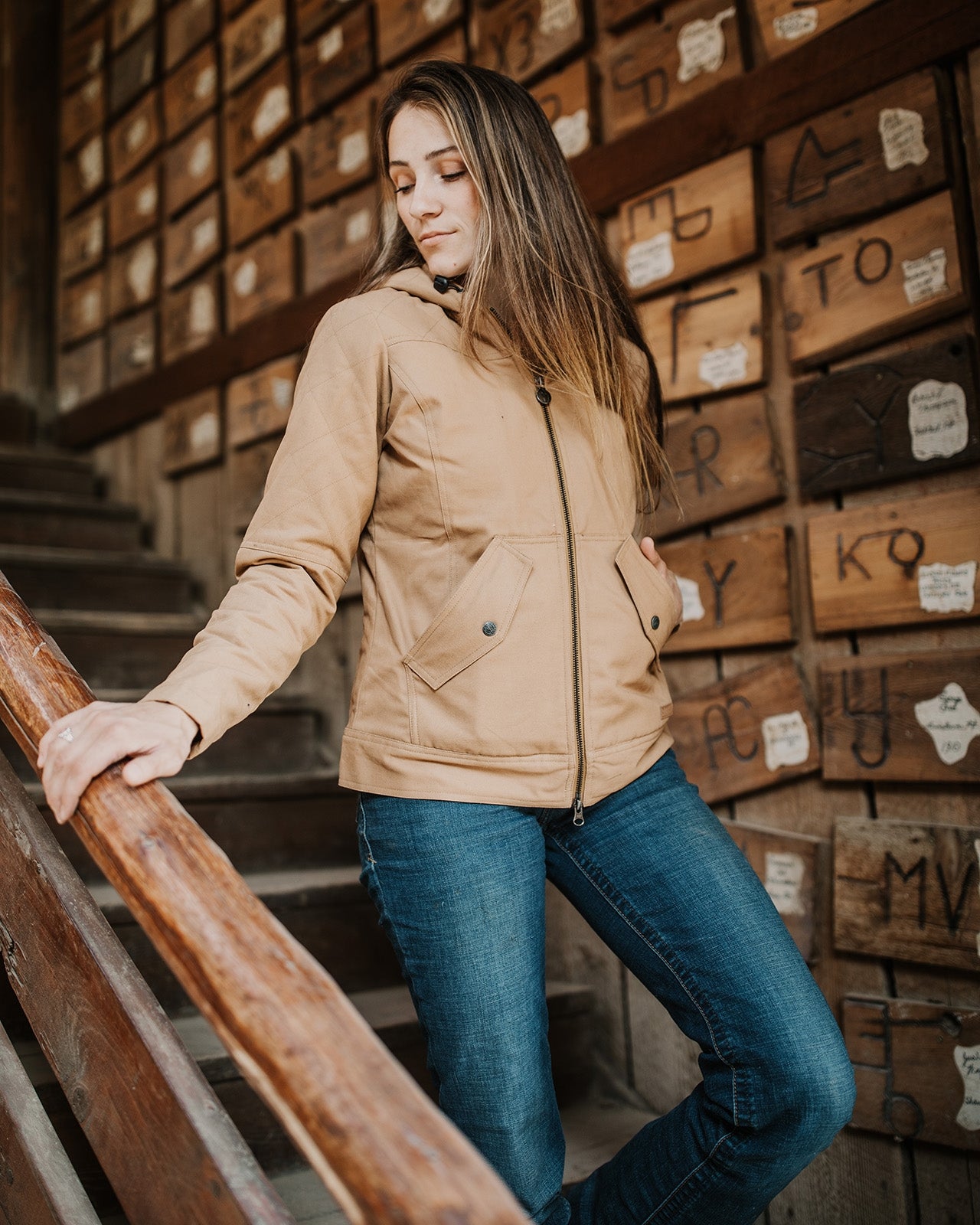 Outback Trading Ladies Canvas Heidi Jacket