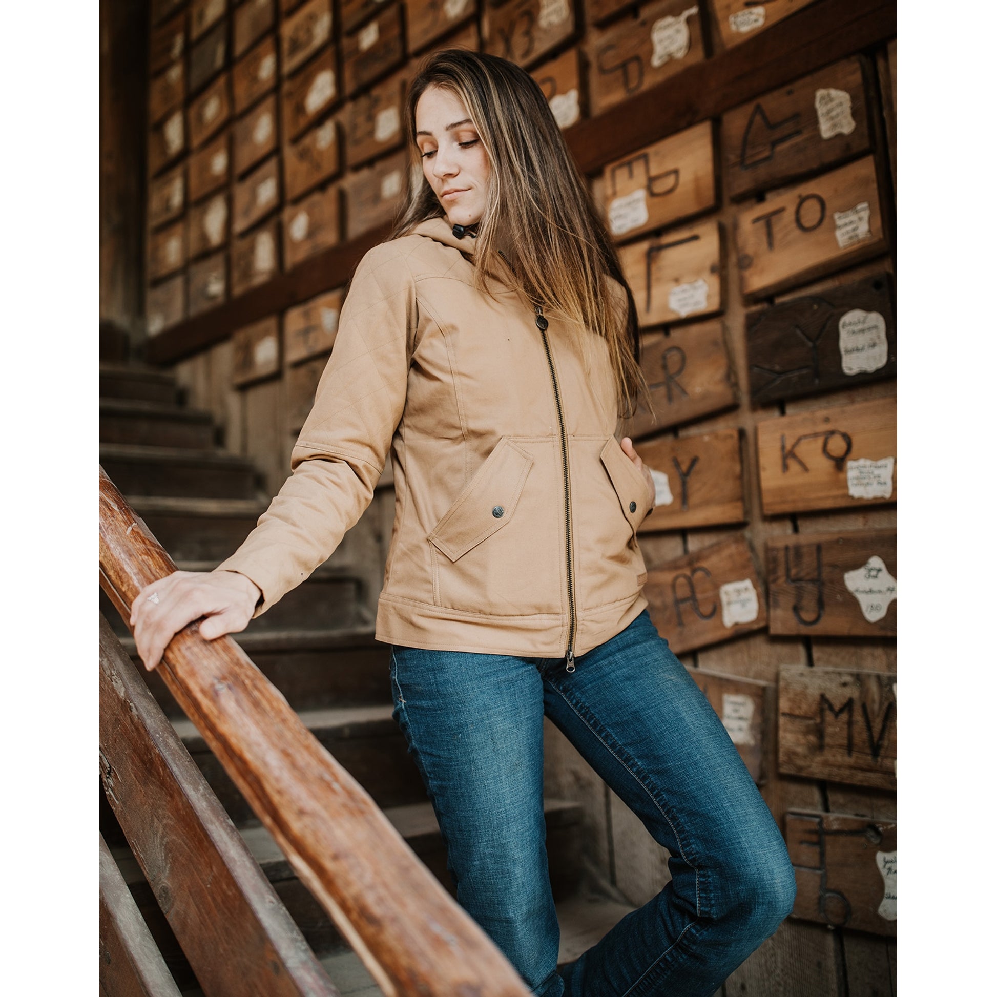 Outback Trading Ladies Canvas Heidi Jacket