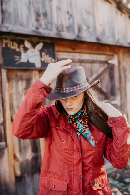 Outback Trading Hemlock Leather Hat