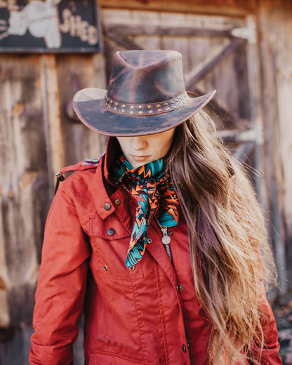 Outback Trading Hemlock Leather Hat