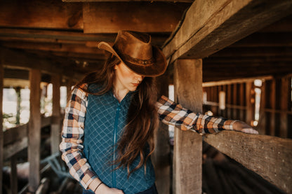 Outback Trading Ridge Leather Hat