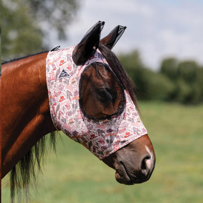 Professionals Choice Comfort Fit Lycra Fly Mask Po