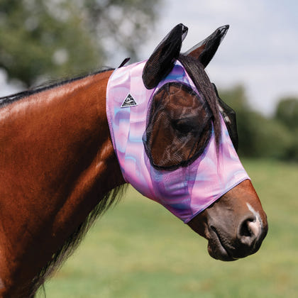 Professionals Choice Comfort Fit Lycra Fly Mask Po