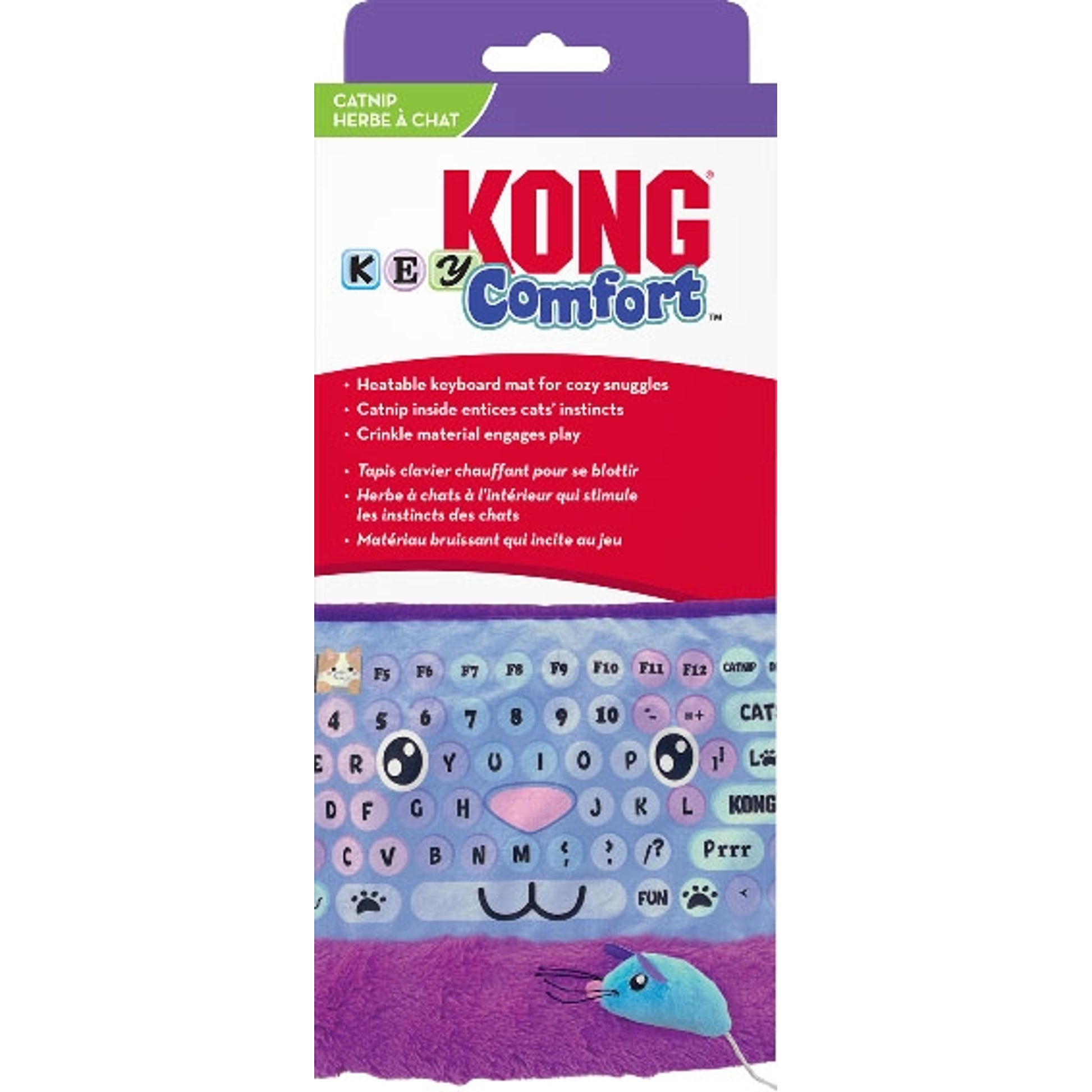 KONG Comfort Key Play Mat For Cats