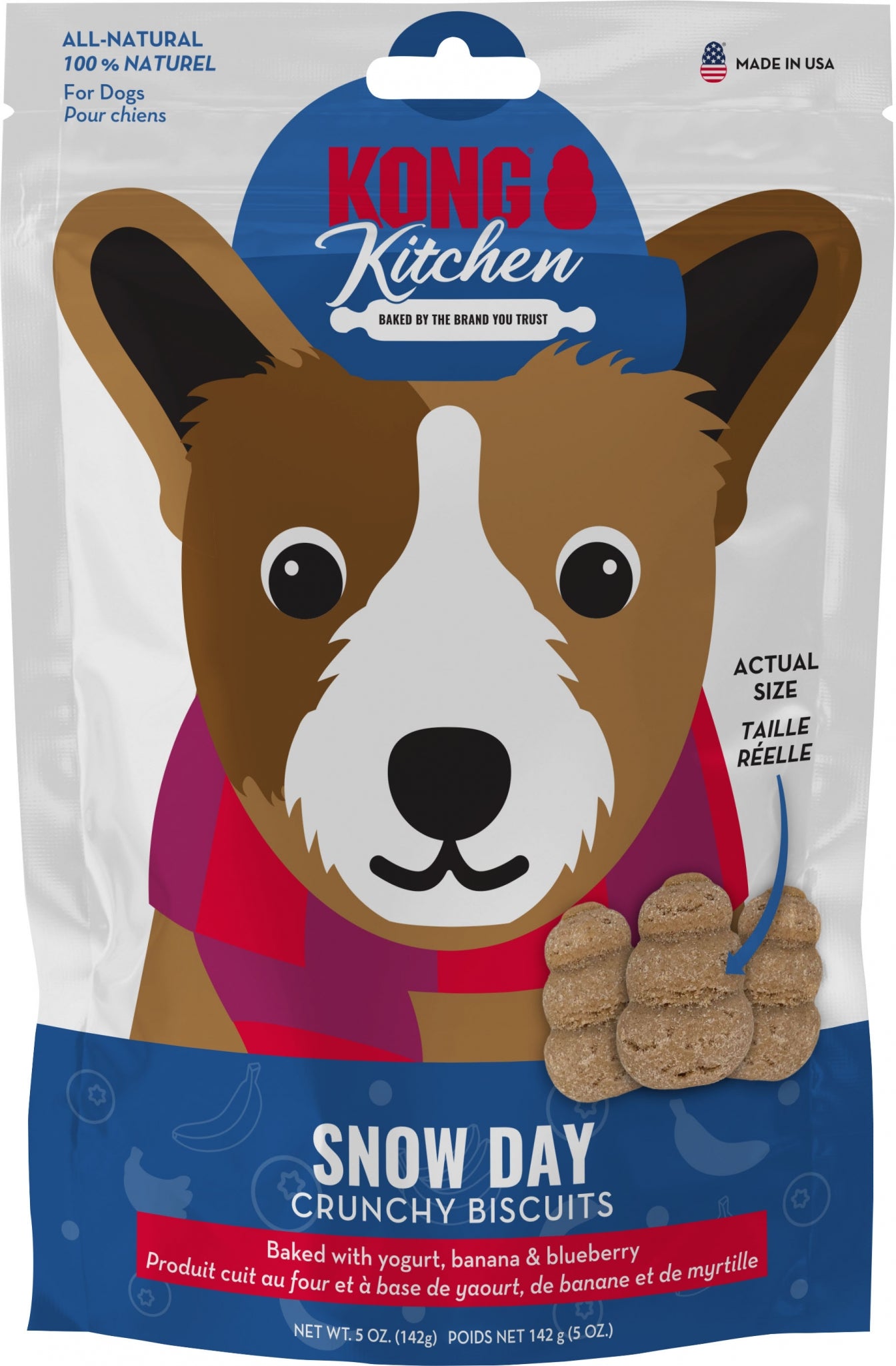 KONG Kitchen Holiday Crunchy Biscuit