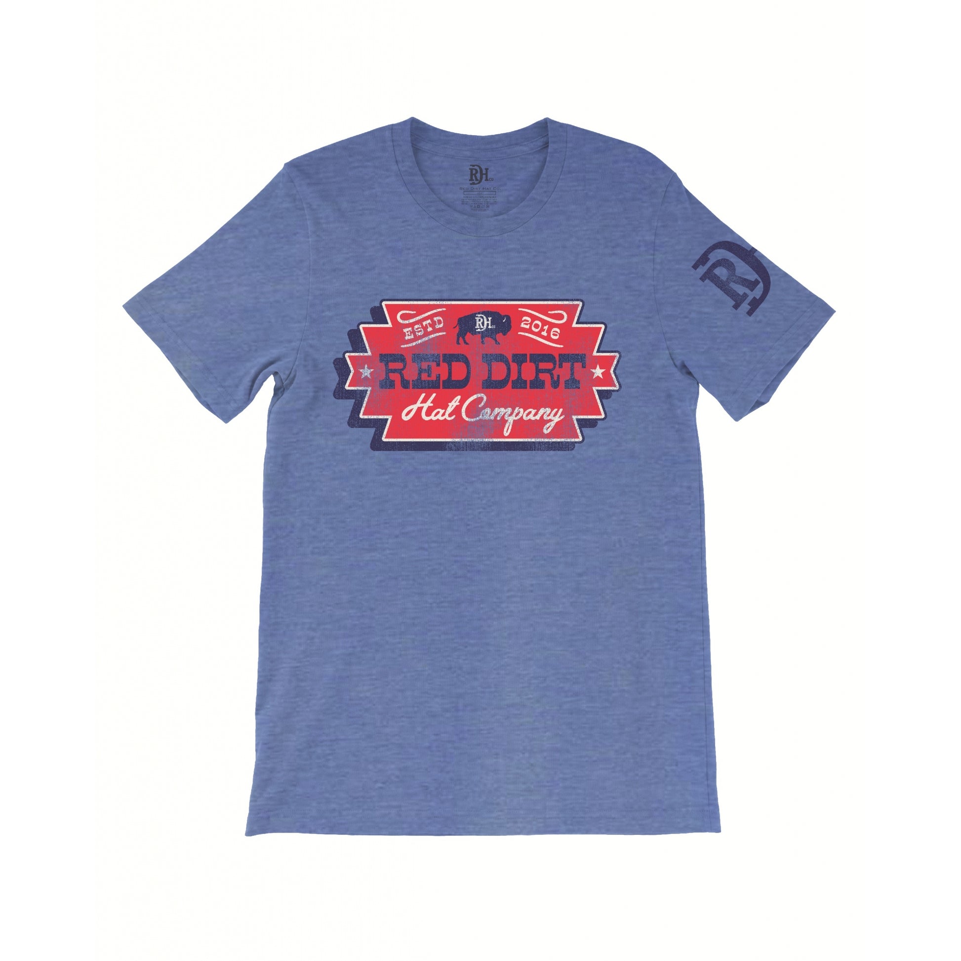 Red Dirt Hat Co Triple Square T-Shirt