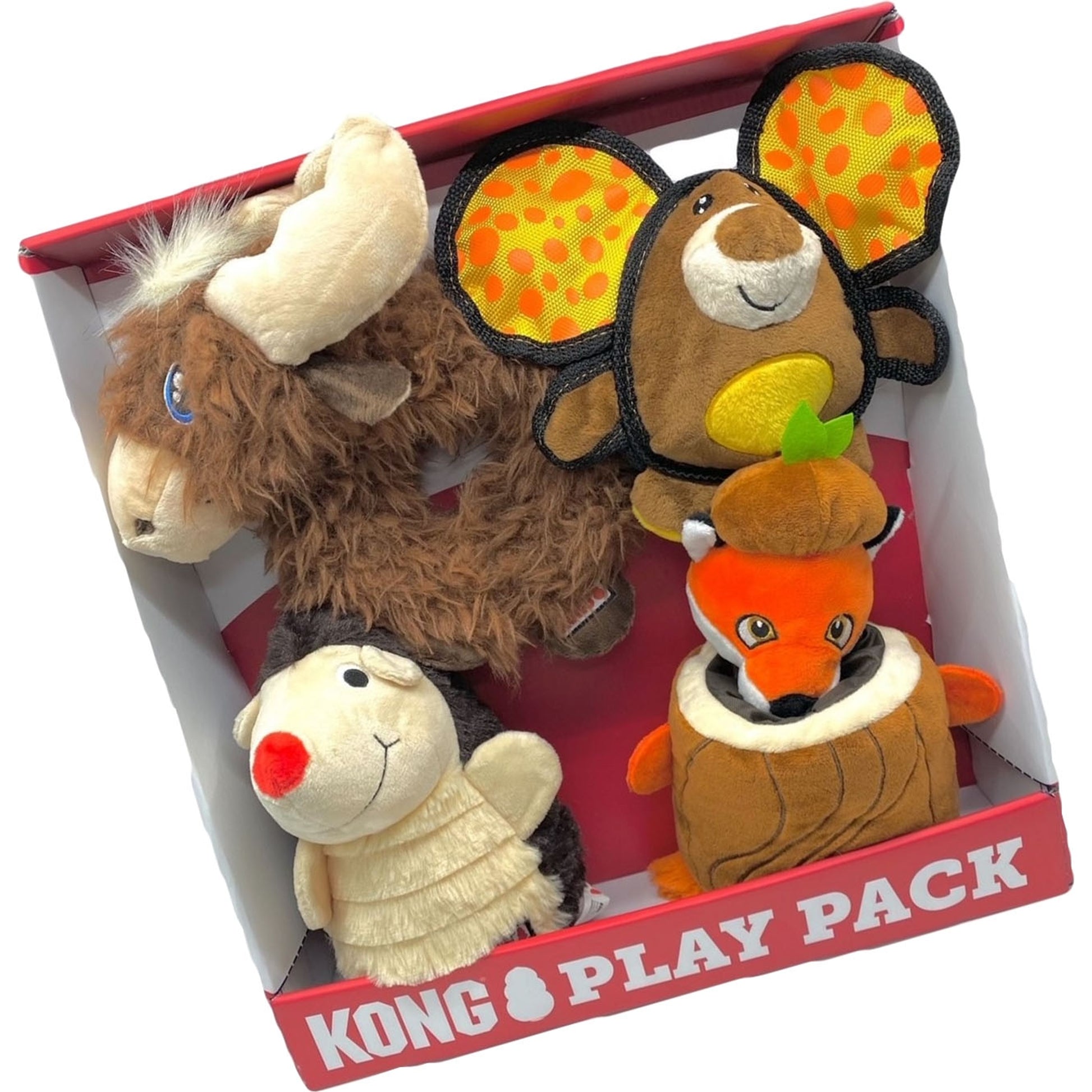 Kong Play Pack Dog Toys - 4 Pack