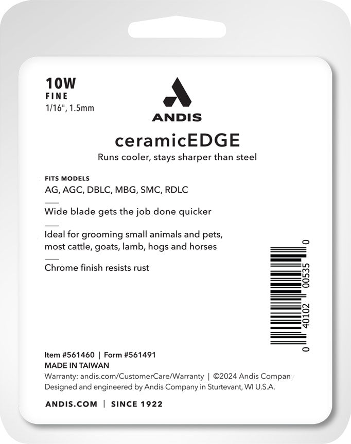 Andis Fine Ceramic Edge Blade