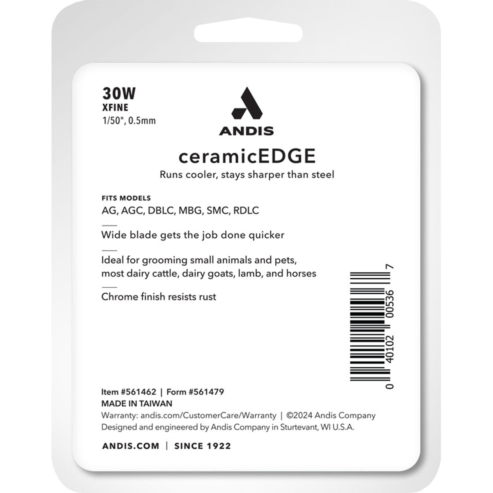 Andis XFine Ceramic Edge Blade