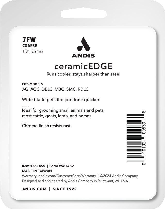 Andis Coarse Ceramic Edge Blade