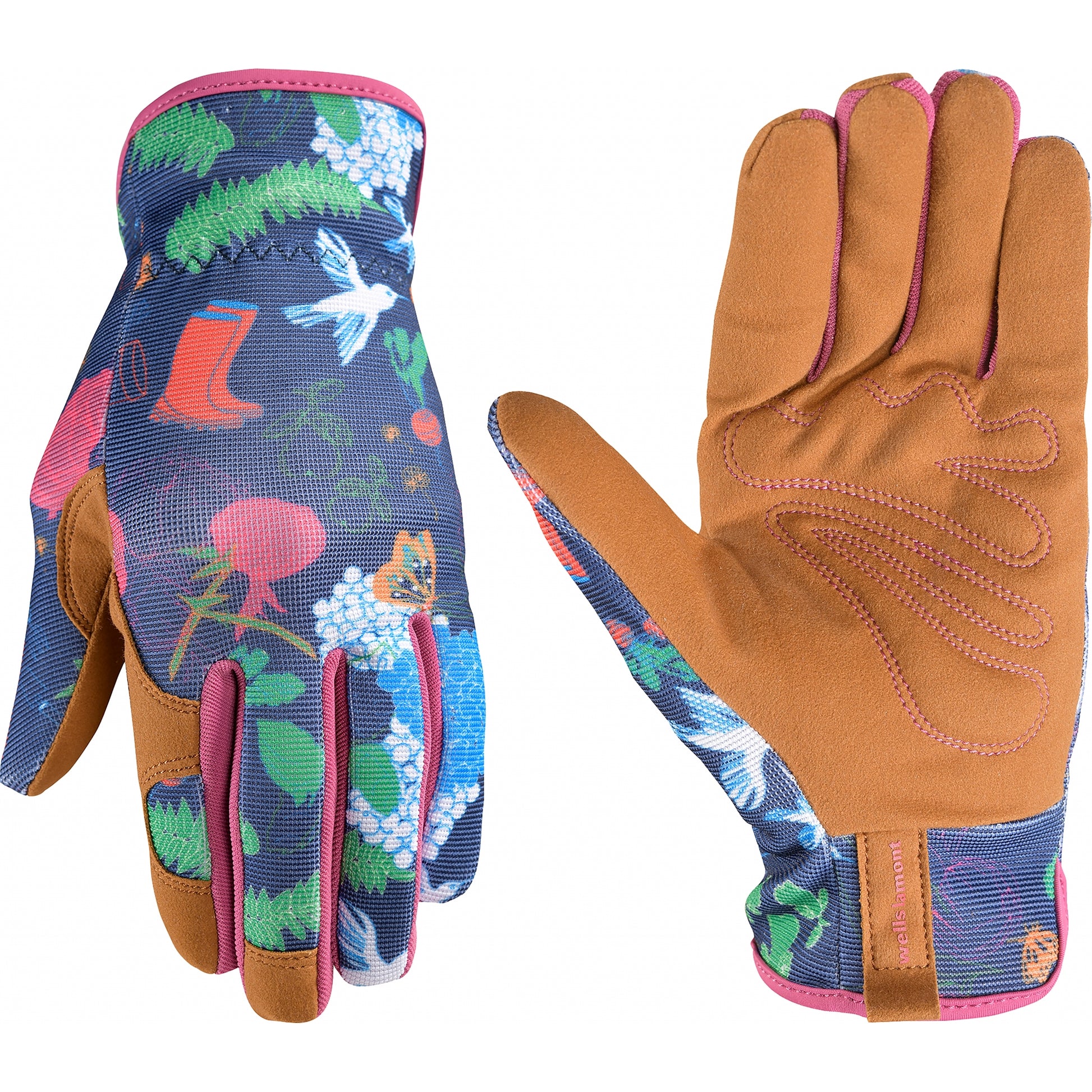 Wells Lamont Ladies Patterned Slip On Gloves