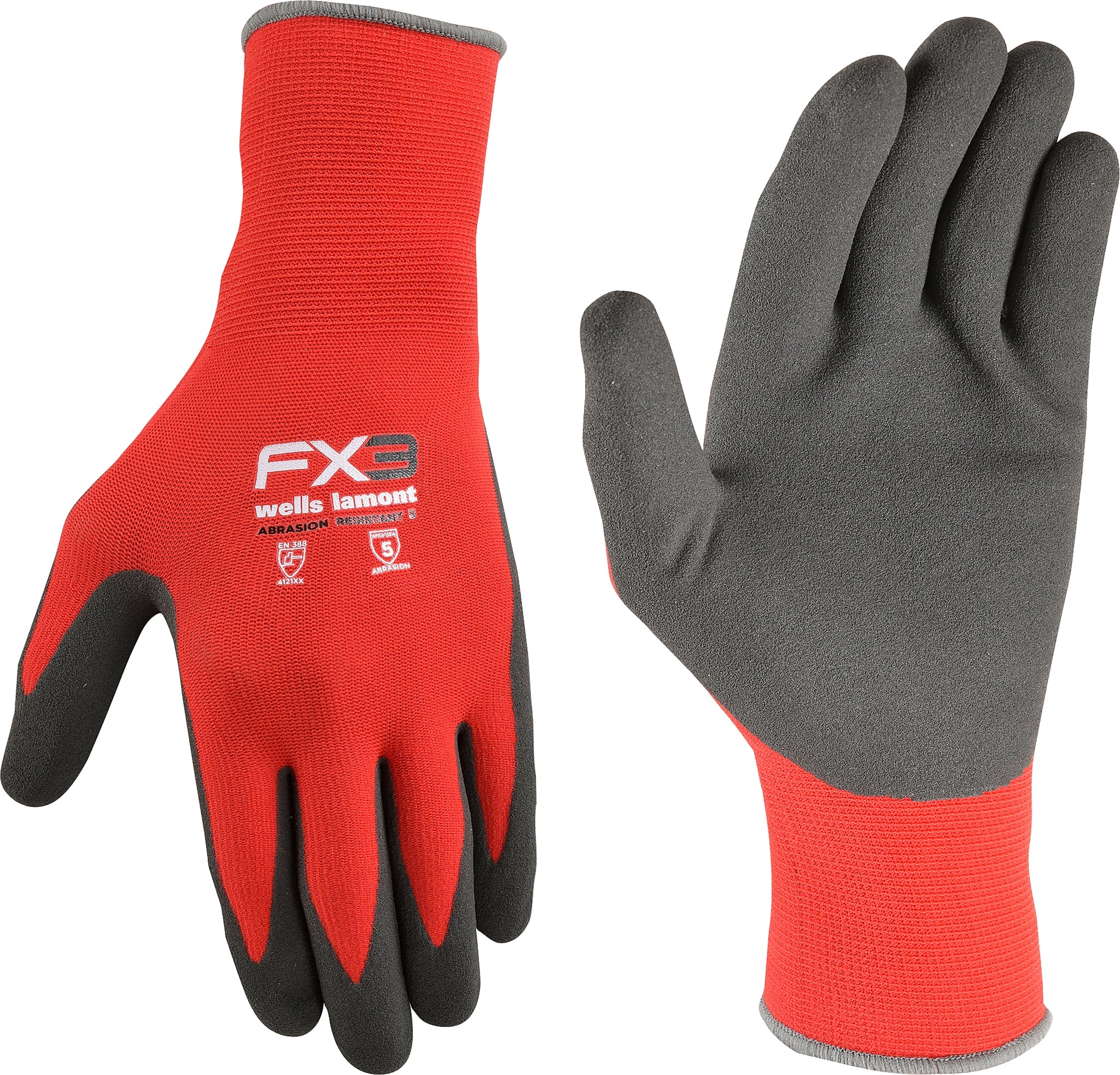 Wells Lamont Mens Micro-Foam Coated Grip Gloves