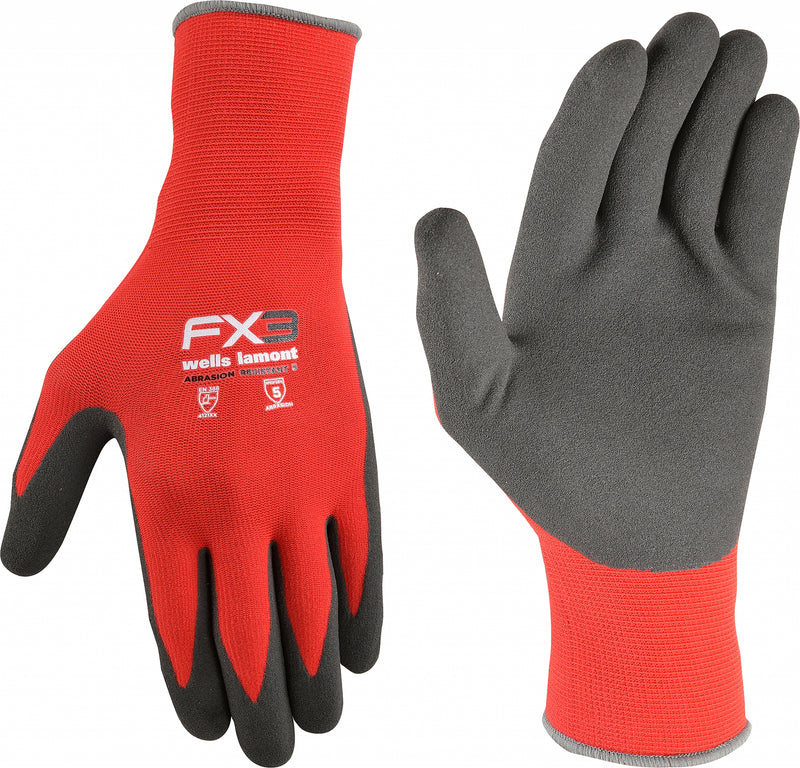 Wells Lamont Mens Micro-Foam Coated Grip Gloves