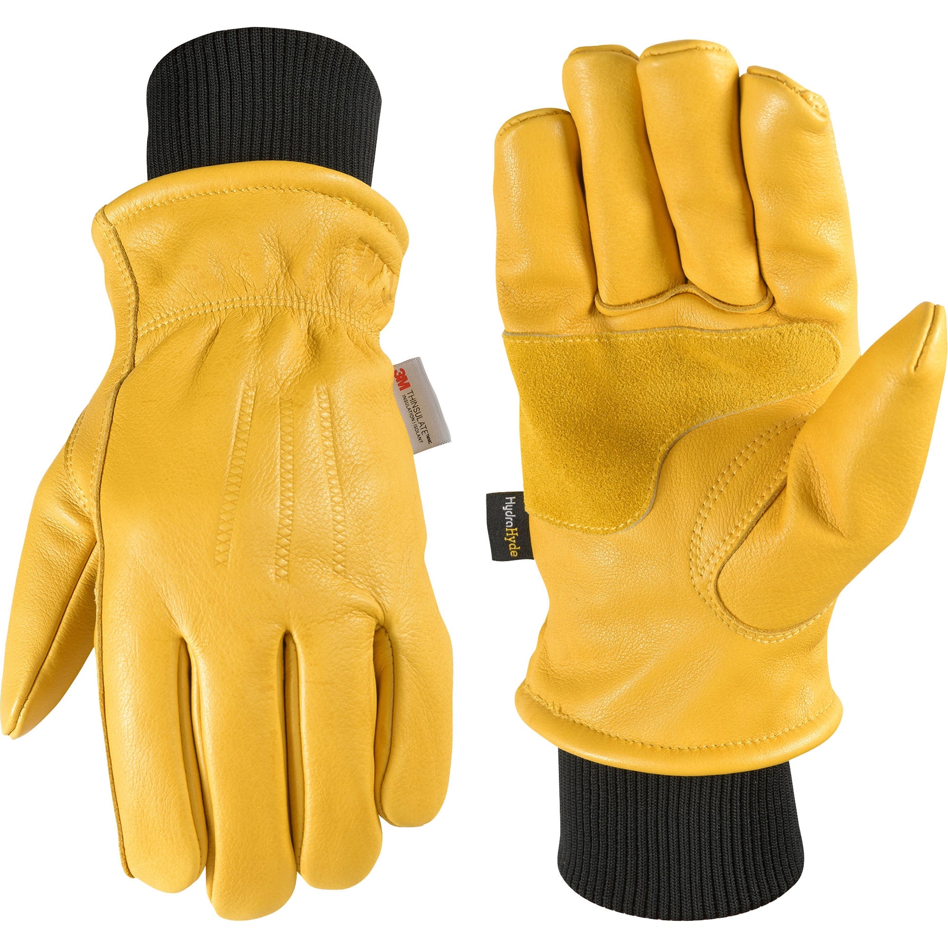 Wells Lamont Mens Hydrahyde Leather Gloves