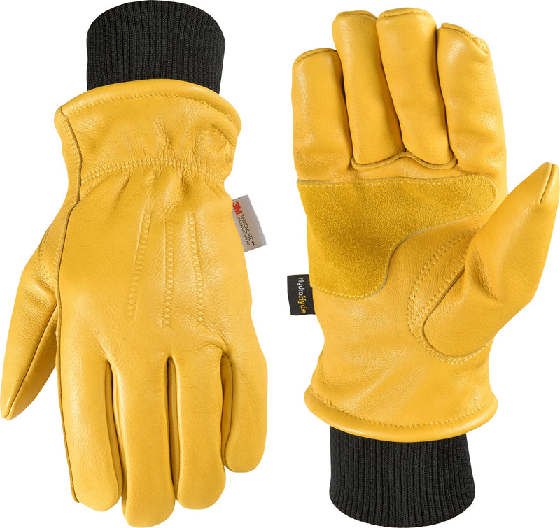 Wells Lamont Mens Hydrahyde Leather Gloves
